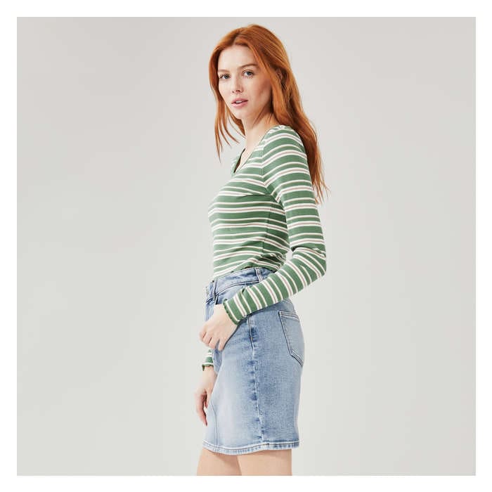 Women's Denim Mini Skirt